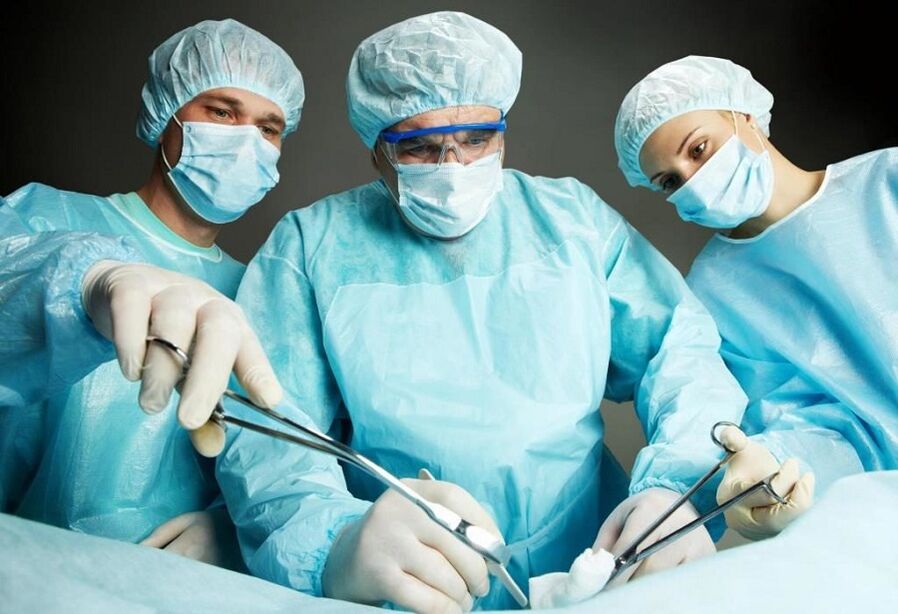 chirurgischer Eingriff bei thorakaler Osteochondrose