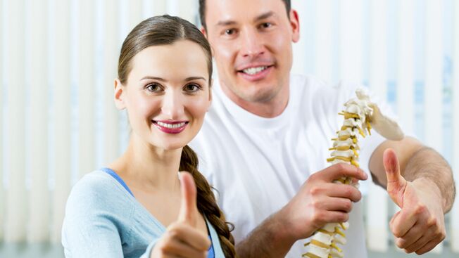 Bei rechtzeitiger Behandlung kann die Entwicklung einer Osteochondrose gestoppt werden.